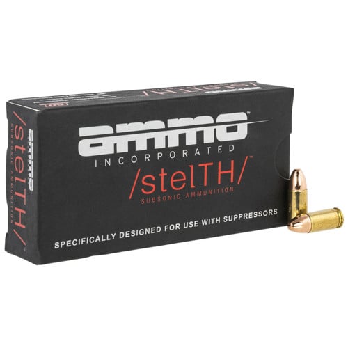 AMMO INC 9mm 147Gr TMC Stelth Subsonic 50rd for sale at KYGUNCO.