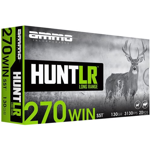 AMMO INC 270 Win 130Gr SST Hunt LR 20rd for sale at KYGUNCO.