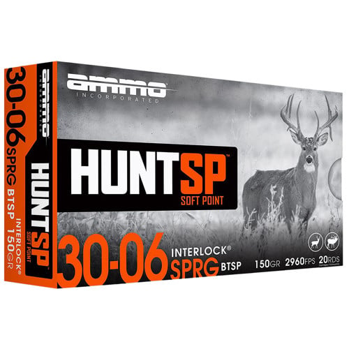 AMMO INC 30-06 Sprg 150Gr Hunt SP 20rd for sale at KYGUNCO.