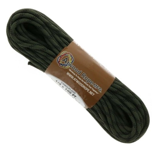 ATWOOD 1/4" 100ft Utility Rope Camo for sale at KYGUNCO.