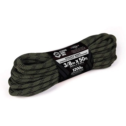 ATWOOD 3/8" 50ft Utility Rope Camo for sale at KYGUNCO.