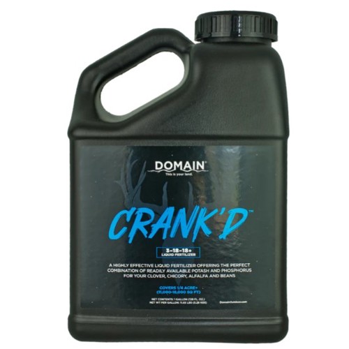 DOMAIN OUTDOORS Crank'd 3-18-18+ 1 Gal for sale at KYGUNCO.