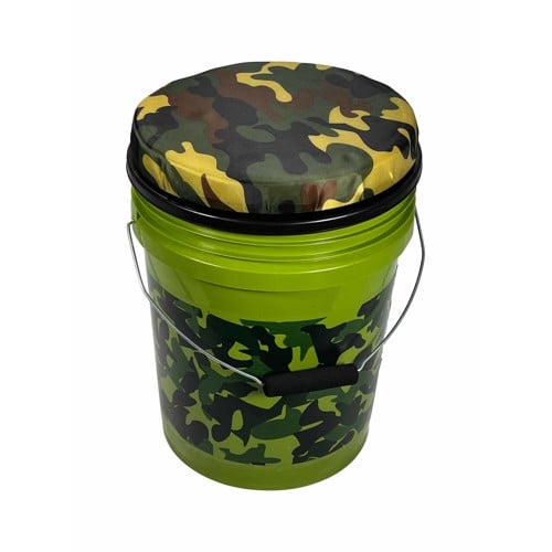 ALLEN Camo Bucket with Vanish Swivel Seat Bucket Lid for sale at KYGUNCO.