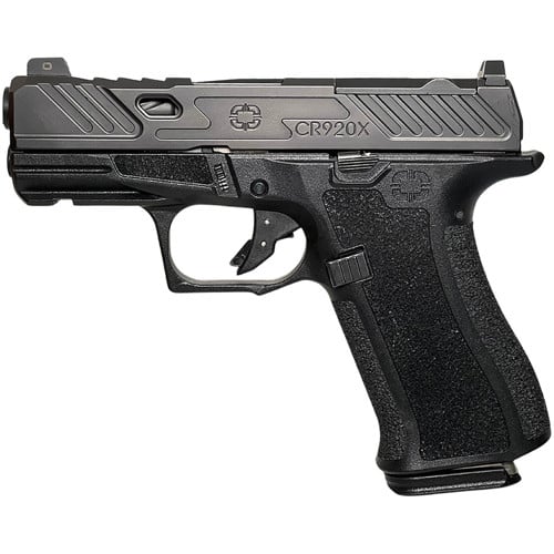 SHADOW SYSTEMS CR920X 9mm 3.4" 15rd - Black for sale at KYGUNCO.