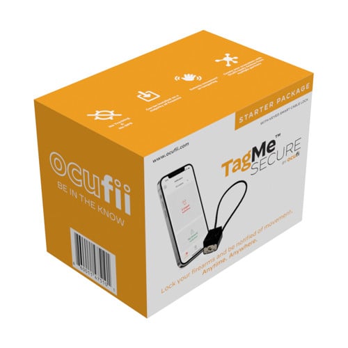 OCUFII TagMe Secure Starter Package with Keyed Smart Cable Lock for sale at KYGUNCO.