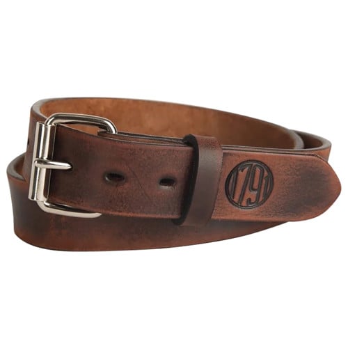 1791 GUNLEATHER 01 Gun Belt Vintage Leather 46/50 1.5" for sale at KYGUNCO.