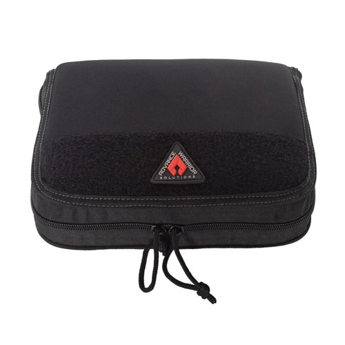 ADVANCE WARRIOR SOLUTIONS Single Pistol Case 10" Long Black Soft Fabric for sale at KYGUNCO.