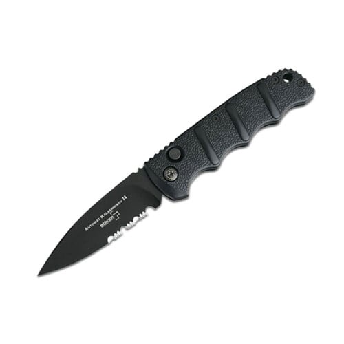 BOKER Kalashnikov 74 Auto Serrated D2 Black for sale at KYGUNCO.