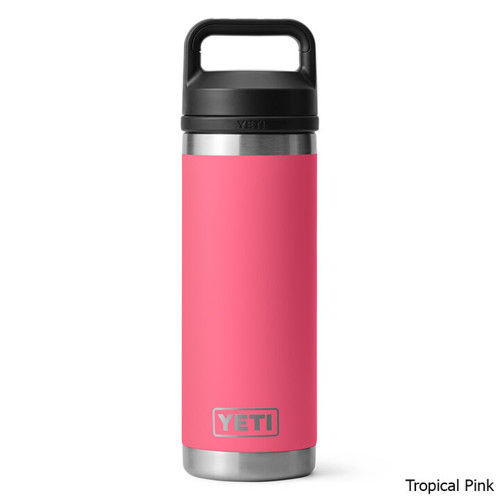 YETI Rambler 18 oz Bottle Chug Tropical Pink for sale at KYGUNCO.