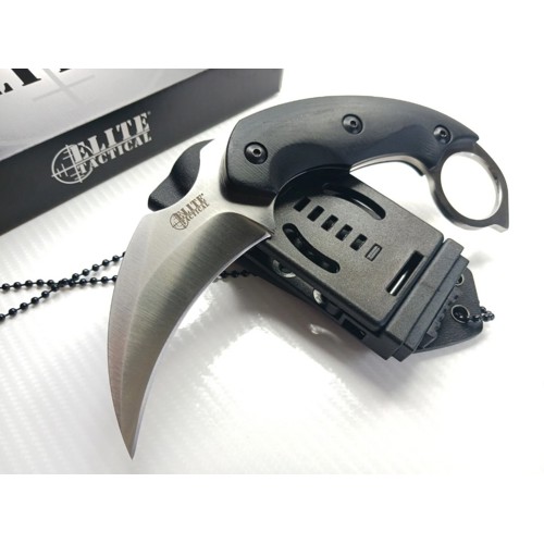 ELITE TACTICAL KNIVES Silverfang Karambit Knife for sale at KYGUNCO.