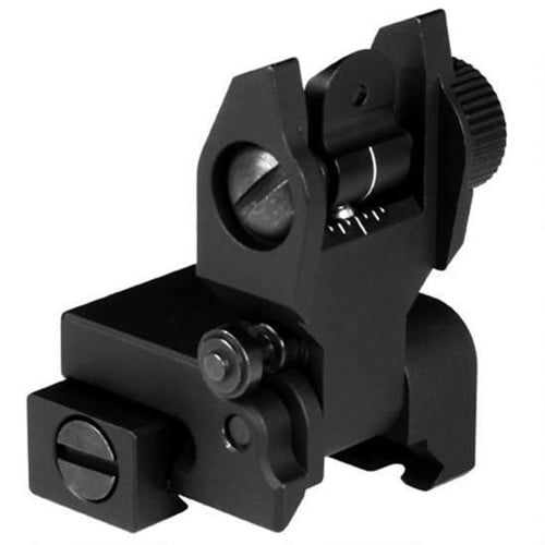 AIM SPORTS AR Low Profile Rear Flip Up Sight Black AR-15 for sale at KYGUNCO.