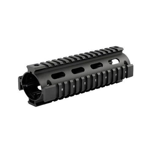 AIM SPORTS M4 Handguard 6 Carbine Aluminum Black Quad Rail for sale at KYGUNCO.
