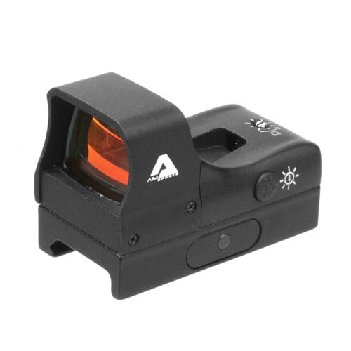 AIM SPORTS Compact Reflex Sight Black 1x27mm 3.5 MOA Red Dot for sale at KYGUNCO.