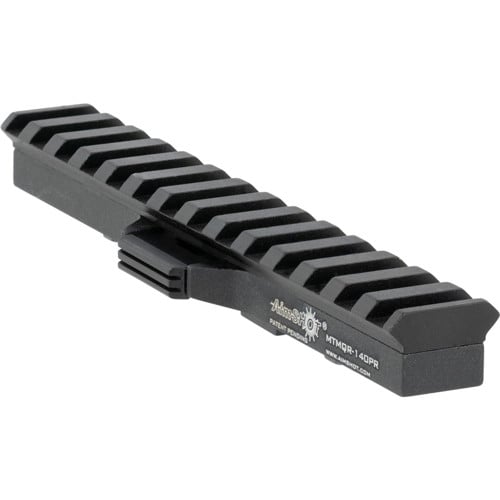 AIMSHOT Quick Release MLok Adp Picatinny Rail Blk 5.5" for sale at KYGUNCO.