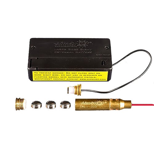 AIMSHOT Modular Bore Sight 223 Rem Brass Incl Batteries for sale at KYGUNCO.