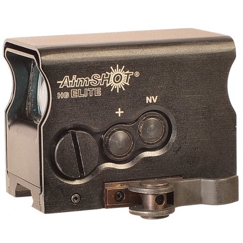 AIMSHOT HG Elite Black Anodized 1 x 34 mm 2 MOA Green Dot for sale at KYGUNCO.