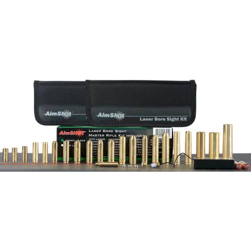 AIMSHOT Master Kit MultiCaliber Bore Sight Red 650nM Laser for sale at KYGUNCO.