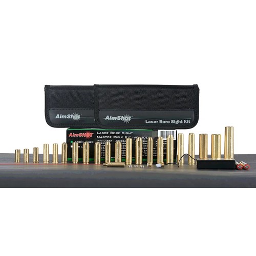 AIMSHOT Master Kit Multi-Cal Bore Sight w/Grn 532nM Laser for sale at KYGUNCO.