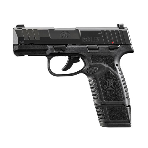 FN AMERICA Reflex 9mm 3.3" 15rd w/ Manual Safety - Black for sale at KYGUNCO.