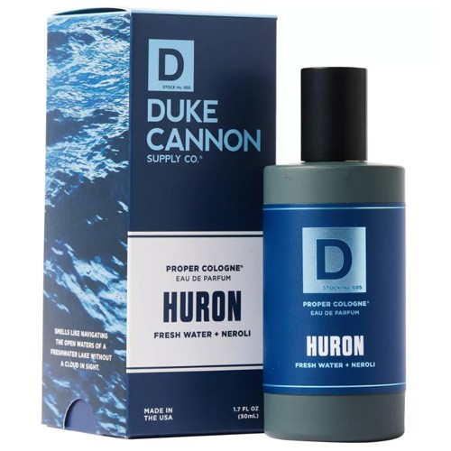 DUKE CANNON Proper Huron Liquid Cologne- Fresh water + Neroli for sale at KYGUNCO.