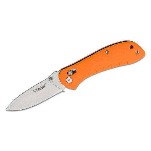 CAMILLUS KNIVES Rovax 3.25" Blade Titanium Blonded 420SS Orange for sale at KYGUNCO.