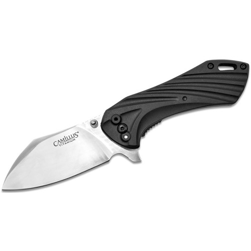 CAMILLUS KNIVES Chunk Cleaver Blade 420SS Black GFN Handle for sale at KYGUNCO.