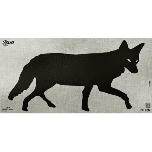 ALLEN Coyote Adhesive Thermal ID Paper 24 x 12 Blk/Gray for sale at KYGUNCO.