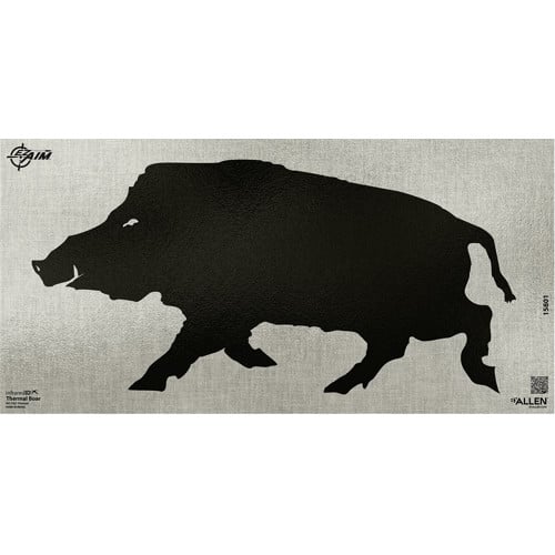 ALLEN Boar Adhesive Thermal ID Paper 24 x 12 Black/Gray for sale at KYGUNCO.