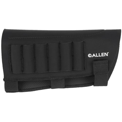 ALLEN Buttstock Shell Holder Black Neoprene 223-300 6rd for sale at KYGUNCO.