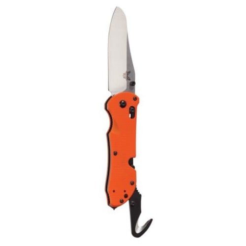 BENCHMADE Triage 3.5" Sheepsfoot Satin Finish Plain Edge for sale at KYGUNCO.