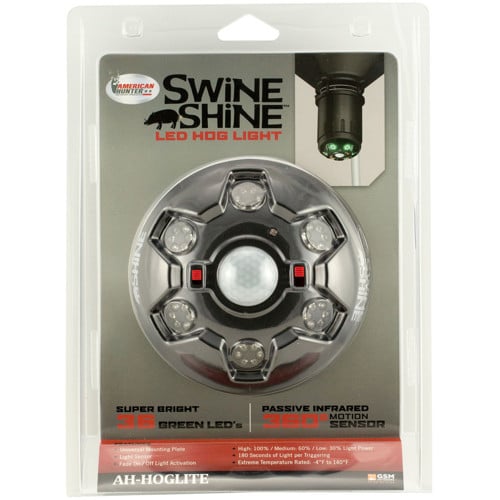 AMERICAN HUNTER Swine Shine Hog Light Black ABS Plastic Grn Filter for sale at KYGUNCO.
