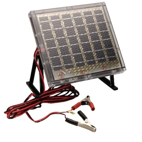 AMERICAN HUNTER Solar Charger 12 Volt Clear for sale at KYGUNCO.