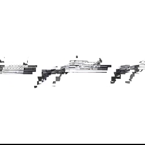 PANZER ARMS EG-240 Tactical 12 Gauge 18.5" 7rd - Brushed Titanium