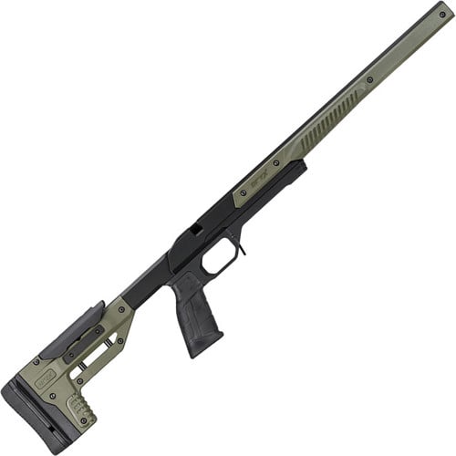 MDT SPORTING GOODS Oryx Chassis ODG/Blk Alum Short Action Savage Axis for sale at KYGUNCO.