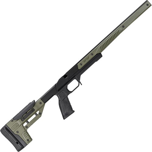 MDT SPORTING GOODS Oryx Chassis OD Green Alum Savage Short Action for sale at KYGUNCO.