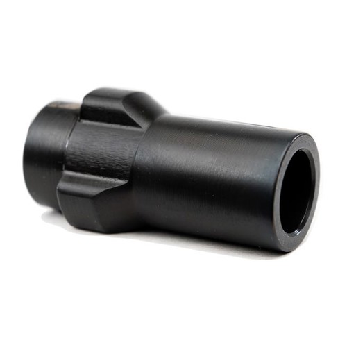 ANGSTADT ARMS 3-Lug Muzzle Adapter Black 12x28 Threads 1.42" 9mm for sale at KYGUNCO.