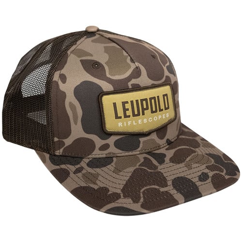 LEUPOLD Duck Camo Trucker Brown for sale at KYGUNCO.