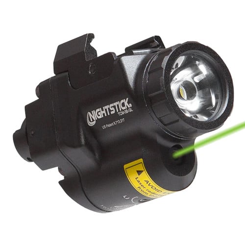 NIGHTSTICK Subcompct Weapon-Mount Light Narrow Rail Grn Laser for sale at KYGUNCO.