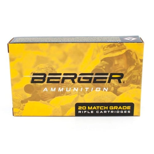 BERGER BULLETS 6.5 Creedmoor 130Gr Tactical Rifle HOTM 20rd for sale at KYGUNCO.