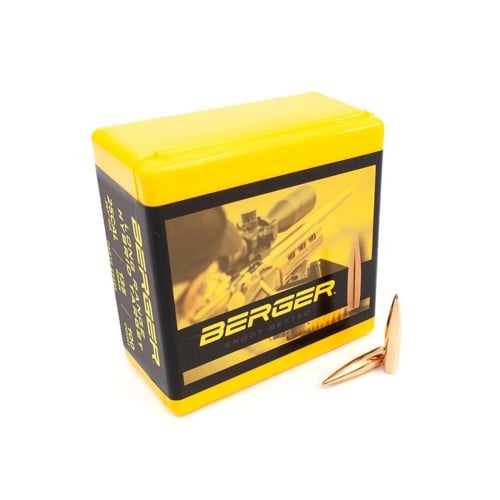 BERGER BULLETS Reloading Bullets Hybrid Target Long Range 25 Cal 135 Grain 100rd for sale at KYGUNCO.