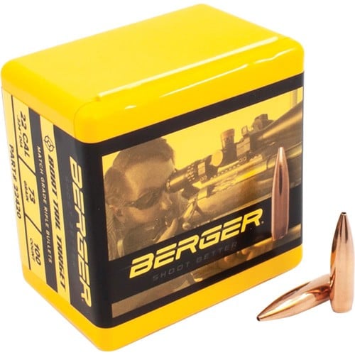 BERGER BULLETS Reloading Bullets Target Match Grade 22 Cal 73 Grain 100rd for sale at KYGUNCO.
