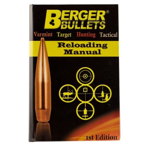 BERGER BULLETS Reloading Manual Rifle 1st Edition for sale at KYGUNCO.