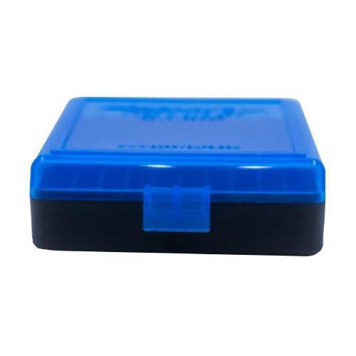BERRY'S Ammo Box 22 LR Blue/Blk Polypropylene 100rd for sale at KYGUNCO.