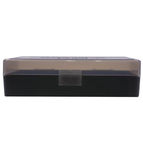 BERRY'S Ammo Box 40 SW45 ACP Smoke/Blk Polypropylene 50rd for sale at KYGUNCO.
