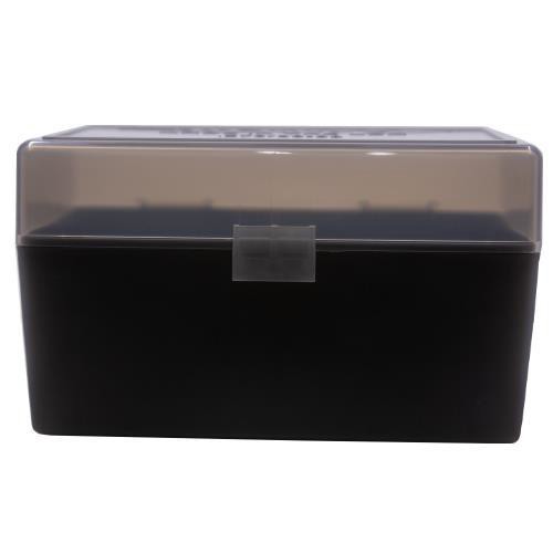 BERRY'S Ammo Box 243Win/308Win Smoke/Blk Polypropylen 50rd for sale at KYGUNCO.