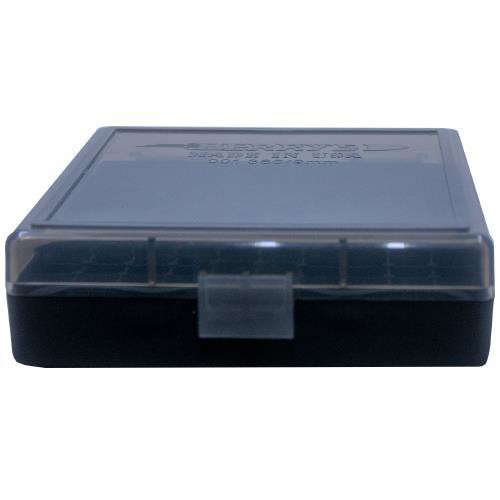 BERRY'S Ammo Box 380 ACP/9mm Smoke Lid /Black Bottom 100rd for sale at KYGUNCO.