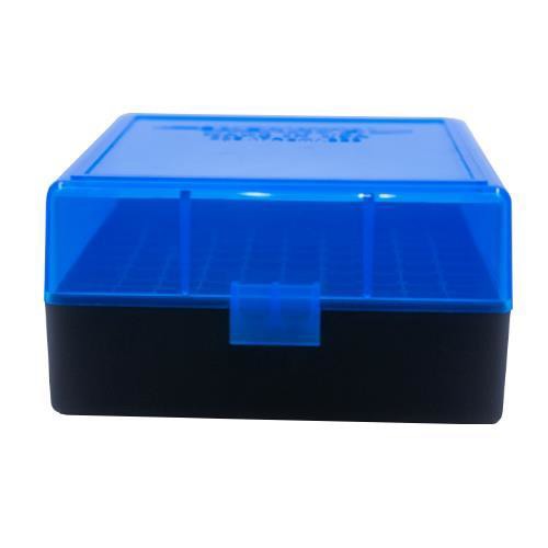 BERRY'S Ammo Box 223 Rem/5.56 Blue/Blk Polypropylene 100rd for sale at KYGUNCO.