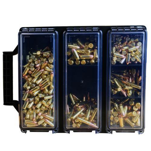 BERRY'S Tri-Can Triple Ammo Can Black Plastic for sale at KYGUNCO.