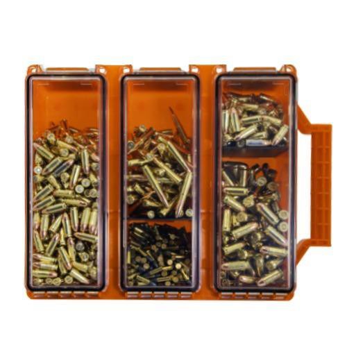 BERRY'S Tri-Can Triple Ammo Can Orange Plastic for sale at KYGUNCO.