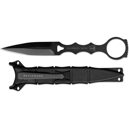 BENCHMADE SOCP 3.22" Skeletonized Dagger Coated Plain Edge for sale at KYGUNCO.